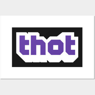 Live Streaming Thot Posters and Art